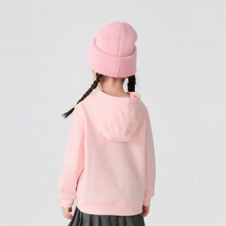 加绒连帽儿童长袖卫衣女童卡通印花上衣秋冬小童宝宝衣服可爱猫咪