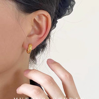 微奢妙珠 足金黄金耳环 1.15-1.25g BH6266