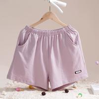 多拉美 DOLAMI 女士睡裤 夏季薄款全棉单条短裤
