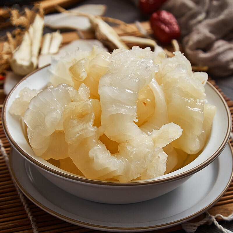 新鲜鱼胶深海花胶鲜冻鱼肚冷冻鱼泡海鲜鱼鳔鱼胶滋补