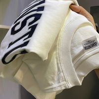 風采兔 男女短袖T恤 字母印花宽松休闲潮流