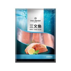 One's Member 1号会员店 大西洋鲑冷冻智利三文鱼柳净重480g