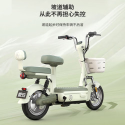 爱玛 北京专享 小金豆新国标长续航大电池时尚成人小型电动自行车 到店选色提车