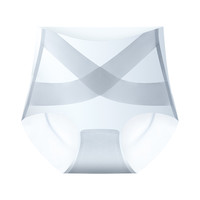 芬腾无痕冰丝收腹内裤女强力收小肚子夏薄款抑菌纯棉裆高腰塑身裤