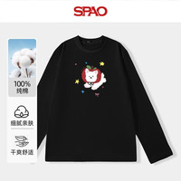 SPAO 纯棉 男士长袖T恤
