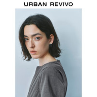 UR七夕2025夏季新款女装摩登气质格雷系收腰短款连衣裙UYY750081