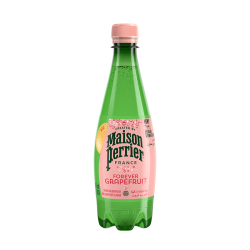 巴黎水 perrier 清新西柚味气泡水500ml*24瓶
