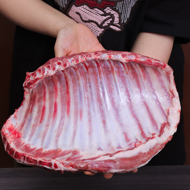 伊聚德 EZD 伊聚德 宁夏盐池滩羊 原切去脊羔羊排 1.5kg