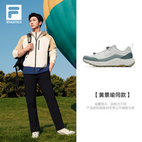 黄景瑜同款FILA斐乐雪狼2+户外跑鞋男鞋2025秋季运动鞋跑步鞋 黑-BK 40.5