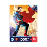 TOI图益潮玩拼图DC1000片减压高难度玩具Superman的决意