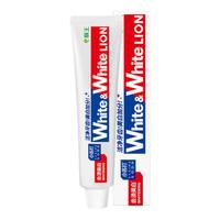 LION 狮王 WHITE&WHITE葡萄柚小苏打元气美白牙膏 120g*4