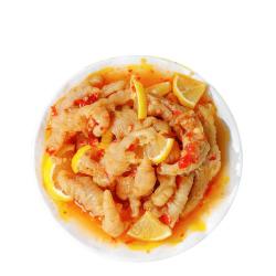 小胡鸭 柠檬酸辣 去骨鸭掌  柠檬去骨鸡爪200g（锁鲜装） 酸辣味 盒装 200g