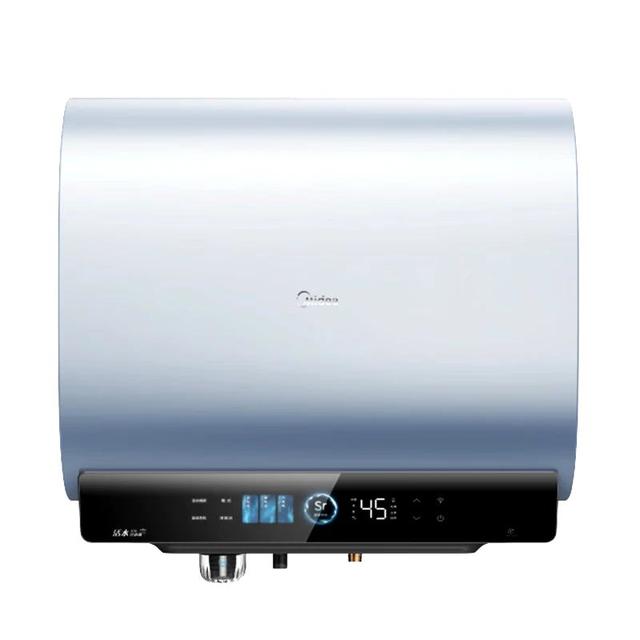 以旧换新、PLUS会员：美的 小西梅活水电热水器UD10Ultra 超薄双胆扁桶60升富锶水电分离一级能效自动排污水质可视