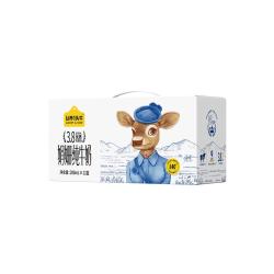 认养一头牛 娟姗高钙纯牛奶燕山南麓牧场200ml*12盒 礼盒装