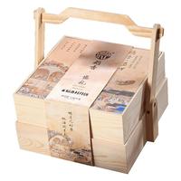 稻香村 月饼礼盒装 双层木盒 广式蛋黄莲蓉五仁品1060g