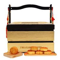 稻香村 月饼礼盒 双层稻香贡礼1500g蛋黄莲蓉五仁中秋