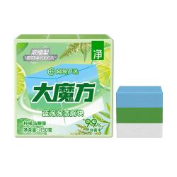 网易严选 大魔方蓝泡泡厕所马桶清洁剂除垢洁厕灵马桶洁厕块150g柠檬马鞭草 柠檬马鞭草 150g 1盒