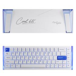 达尔优 8K回报率 机械键盘  影刃磁轴 云海蓝 RGB