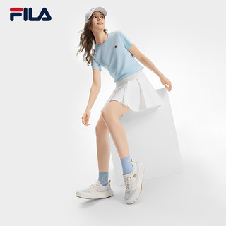FILA斐乐女鞋川行鞋复古帆布鞋夏季鞋子运动鞋轻便休闲鞋