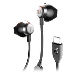 JBL TUNE 305C Type-C接口 半入耳式有线耳机 黑色
