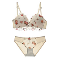 Glambody MAGIC NATURAL LINE 682236 乳胶聚拢文胸套装