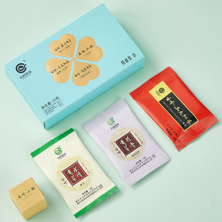 云岭茶业永川秀芽组合品味装15g 特级绿茶特川红茶金芽花香秀芽重庆沱茶 15g*1盒 【品鉴】特川绿茶+金芽红茶+花茶+沱茶