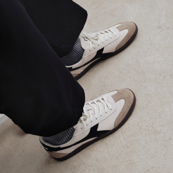 diadora 男女T头鞋低帮休闲板鞋德训鞋Saunter OG