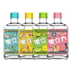 果立方 江小白果立方果酒果汁酒蜜桃味葡萄味柚子柠檬女士微醺低度甜酒