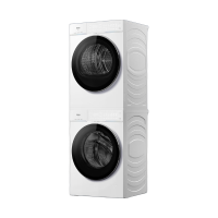 海尔 云溪4.0 Pro系列 XQG100-BLEG75DWU1+GA100-STQ75DWU1 热泵洗烘套装 冰雪白