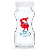 布朗博士 玻璃替换瓶270ml 储奶瓶 宽口径瓶身 小狸