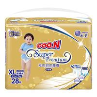 大王（GOO.N）光羽系列小短裤轻薄透气干爽 小短裤 XL28片(12-17kg) 拉拉裤 XL24片(12-17kg)