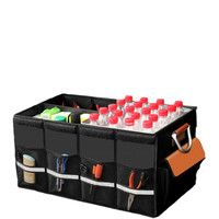 腾安达汽车后备箱收纳箱车载好物车内置物用品户外折叠整理储物箱收纳盒 【36升无盖】基础款