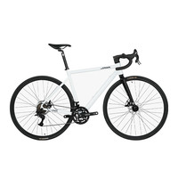 佳沃 JAVA 铝合金公路车变速碟刹耐力型竞速自行车弯把沃小白小黑