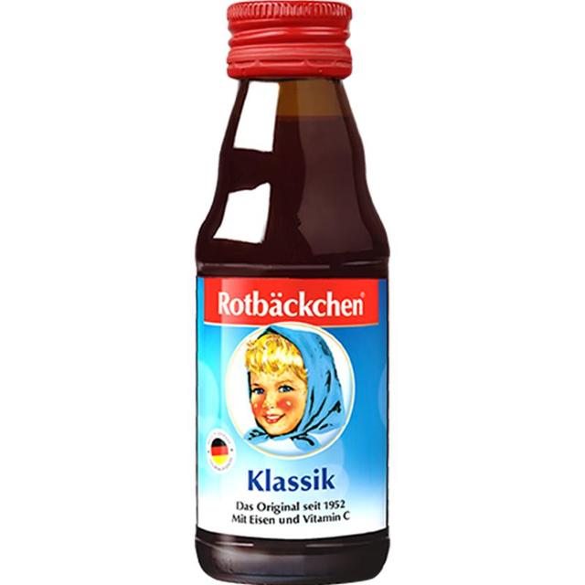 Rotbäckchen 德国进口小红脸铁维他铁剂6个月+果汁口服液125ml