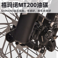 WOLF跑狼硬核300PRO山地车成人男女铝合金18速桶轴油碟越野山地自行车 活力橙/禧玛诺/120响花鼓 18速 27.5寸轮径X17寸车架 硬核300plus(快拆版)