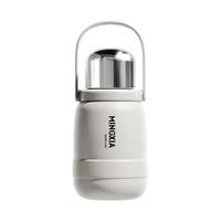 明霞保温壶大容量便携保温杯水杯家用泡茶水壶850ml象牙白