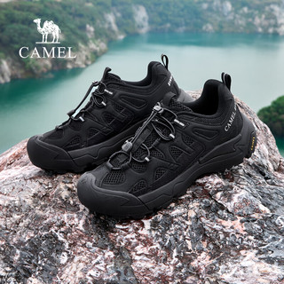  CAMEL/骆驼 透气 男士徒步鞋  黑色 38