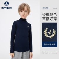 navigare 男童羊绒蚕丝打底衫