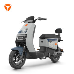 雅迪 G30 Lite电动自行车 48V24Ah锂电 新国标成人通勤代步长续航电瓶车 奶油白