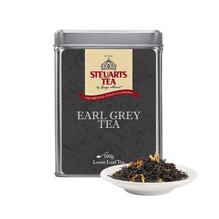 Steuarts Tea 锡尔德 锡兰红茶 斯里兰卡伯爵罐装 100g 1罐 伯爵红茶送进口巧克力 200克