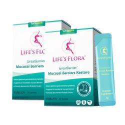 Life's Flora 益生菌成年人肠胃道菌群孕妇调脾胃理肠胃益生菌粉剂2盒装