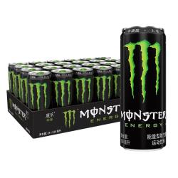 Monster Energy 魔爪 魔爪饮料330ml运动饮料魔爪能量维生素功能饮料 330mL 24罐1箱 黑魔爪（原味）