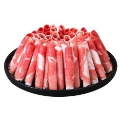 鲜京采 宁夏盐池滩羊 羊肉卷原切400g 生鲜冷冻羔羊肉火锅搭配食材 清真盐池滩羊肉卷原切400g