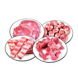 鲜京采 宁夏盐池滩羊肉生鲜羊腿羊排家庭装6斤清真 清真盐池滩羊肉家庭装6斤