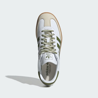 阿迪达斯 （adidas）三叶草系列 女 SAMBA OG W 休闲鞋 JS1352 白色  38 