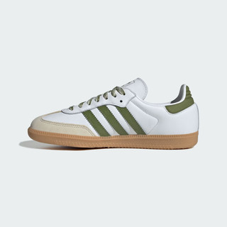 阿迪达斯 （adidas）三叶草系列 女 SAMBA OG W 休闲鞋 JS1352 白色  38 