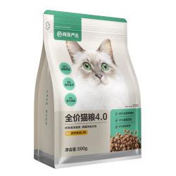 网易严选 全价猫粮 宠物主粮幼猫成猫全价粮猫咪食品 原野禽肉口味500g