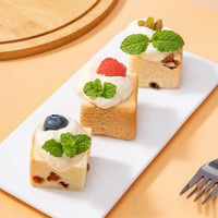 福事多厚切面包吐司休闲零食老面包儿童手撕早餐办公室点心 蔓越莓口味厚切吐司400g