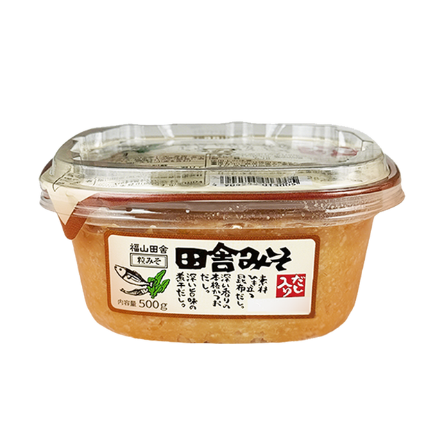 福山田舍 日本进口增鲜粒味噌酱 500g*1盒