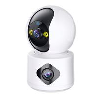 纽曼无线家用智能AI摄像头800万像素高清监控器360度无死角带夜视全景语音手机远程对话室内外家庭云台